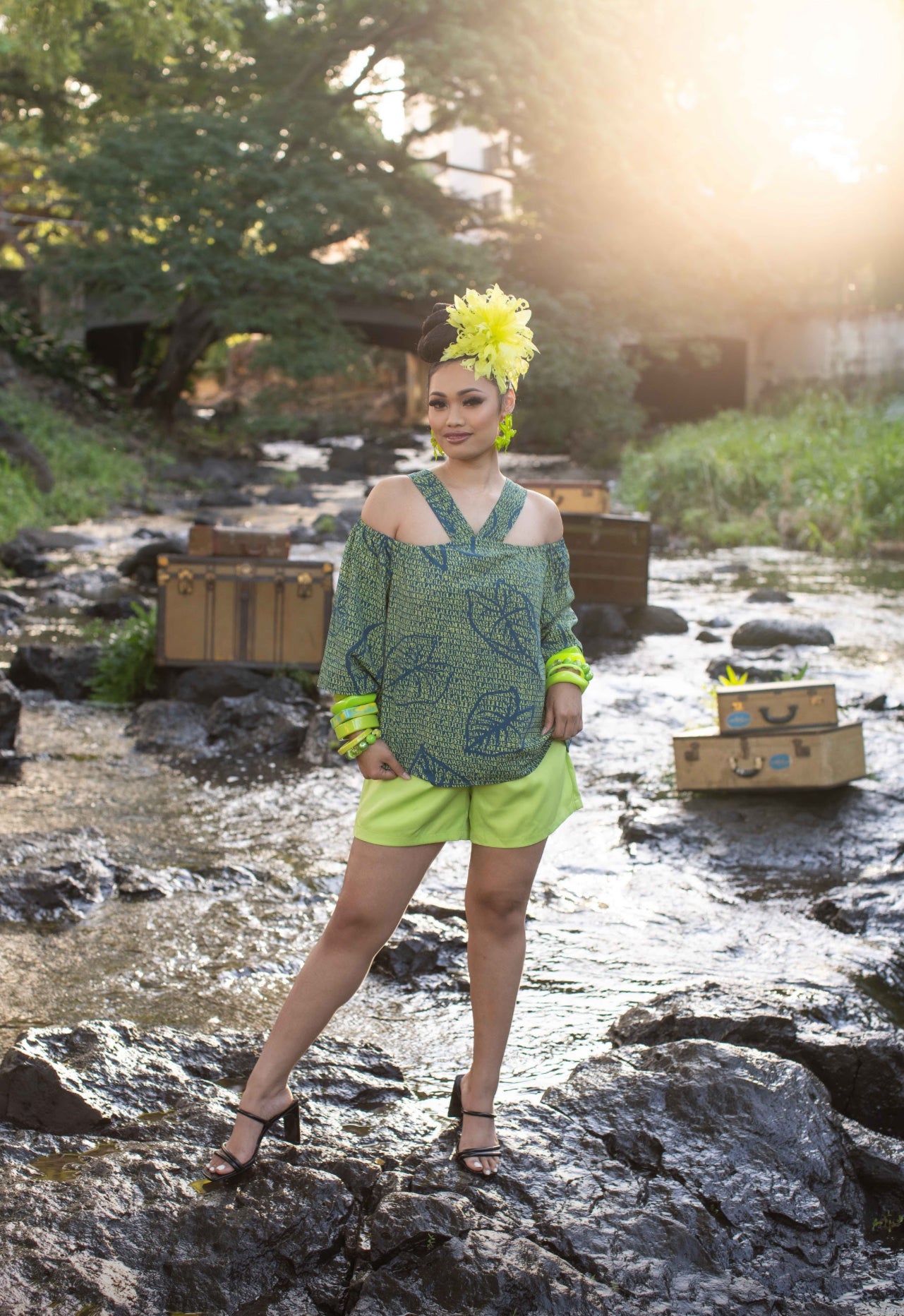 Kalama Blouse WOOL DOBBY (MMʻ25)