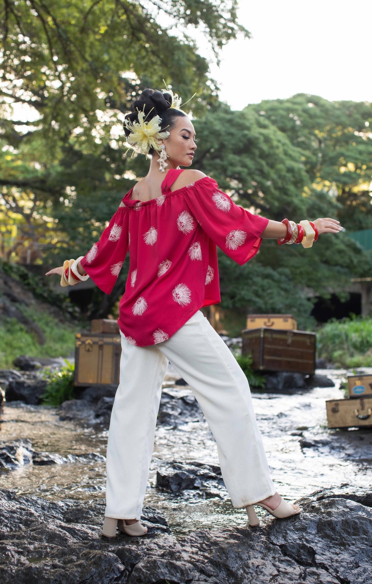 Kalama Blouse WOOL DOBBY (MMʻ25)