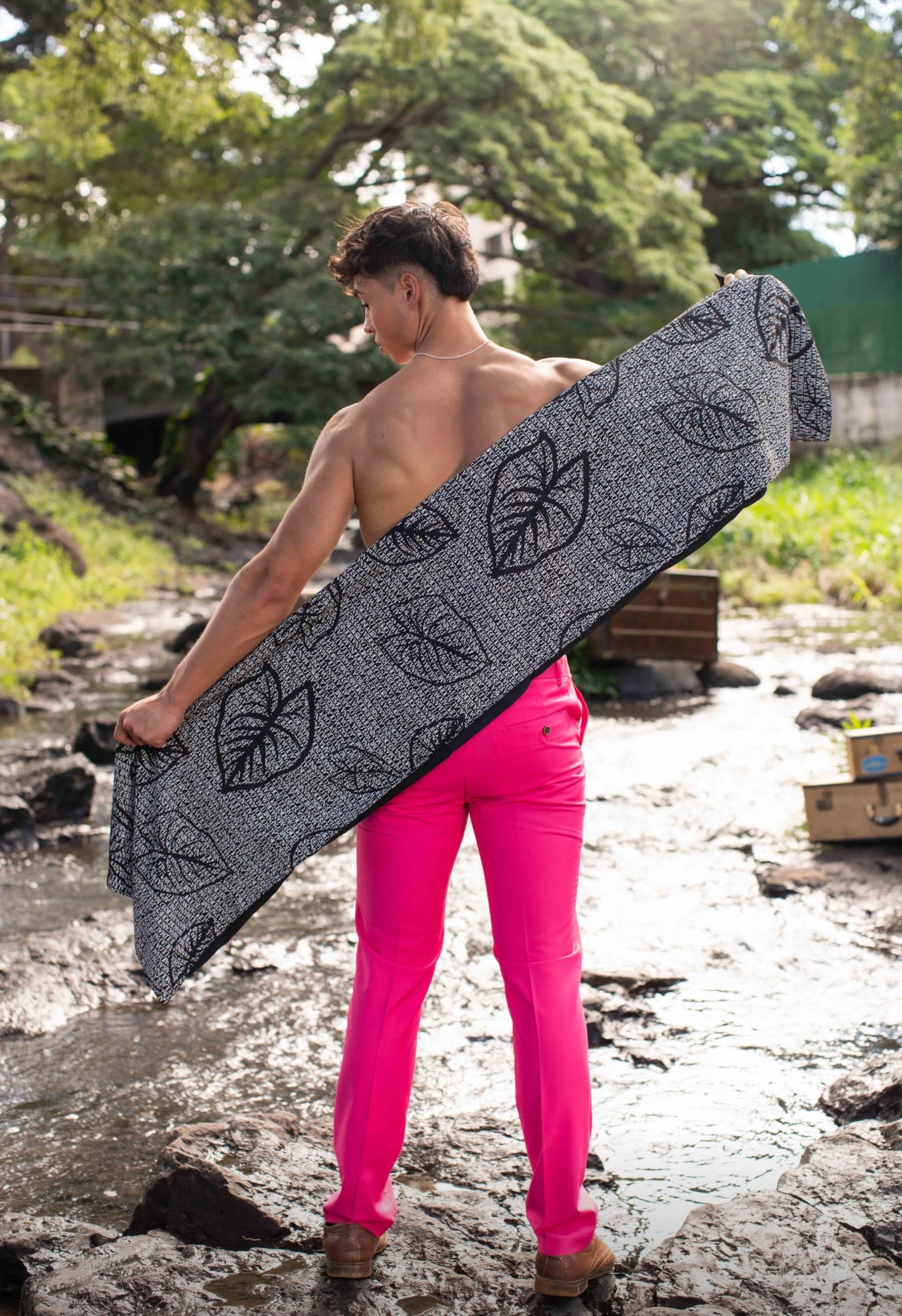Leialoha Scarf WOOL DOBBY (MMʻ25)