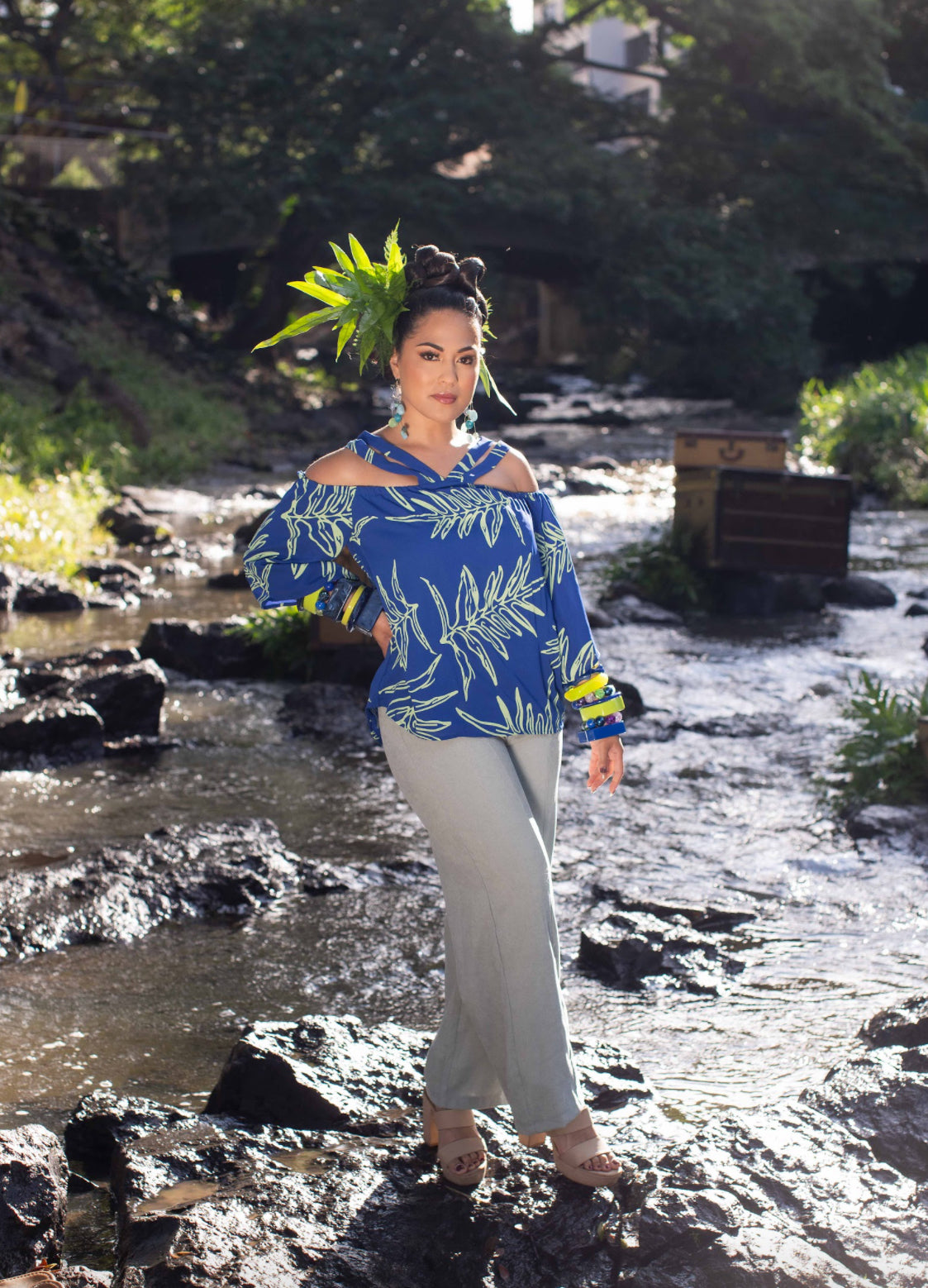 Kalama Blouse WOOL DOBBY (MMʻ25)