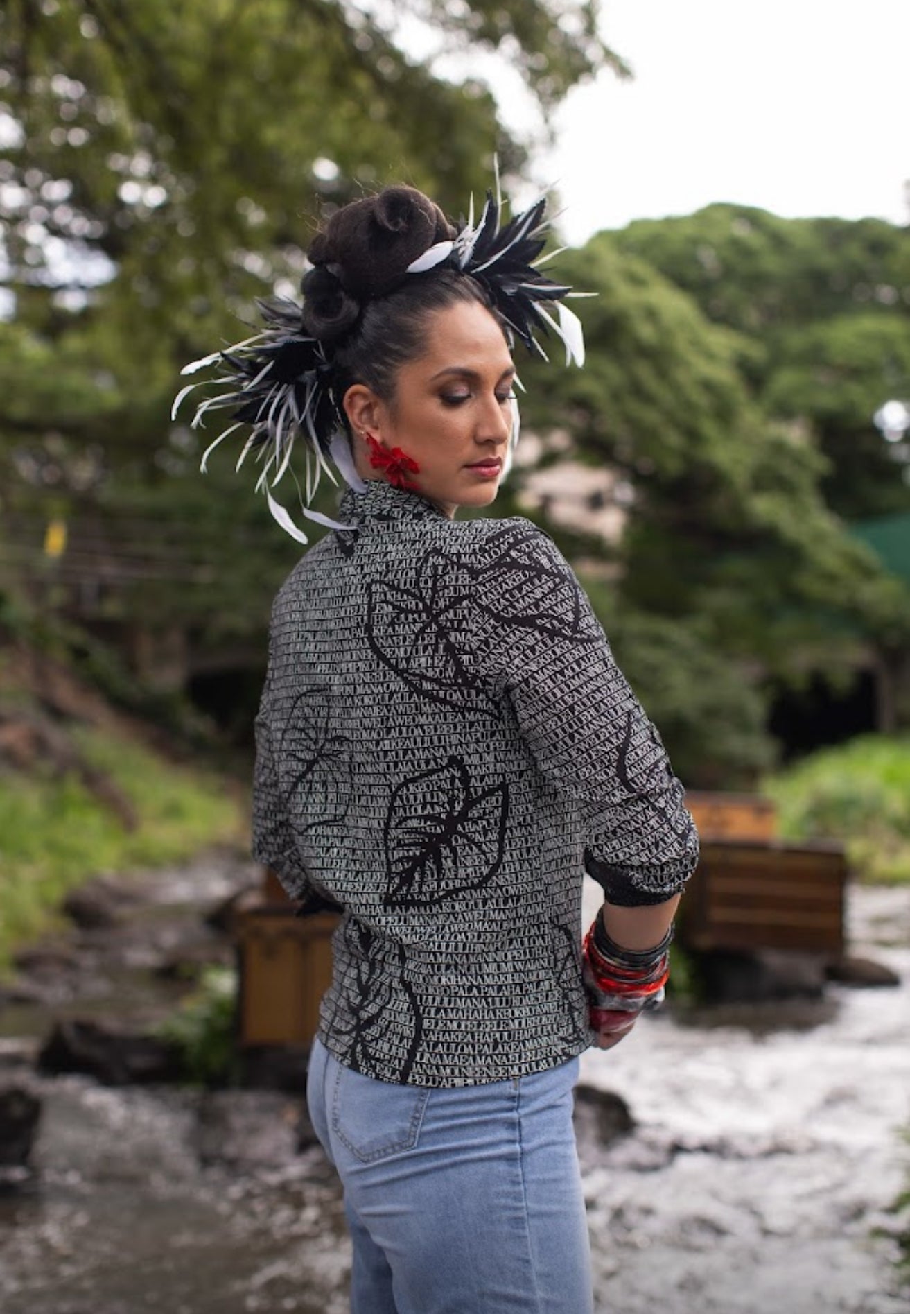 Kauʻi Long Sleeve Blouse GAUZE (MMʻ25)