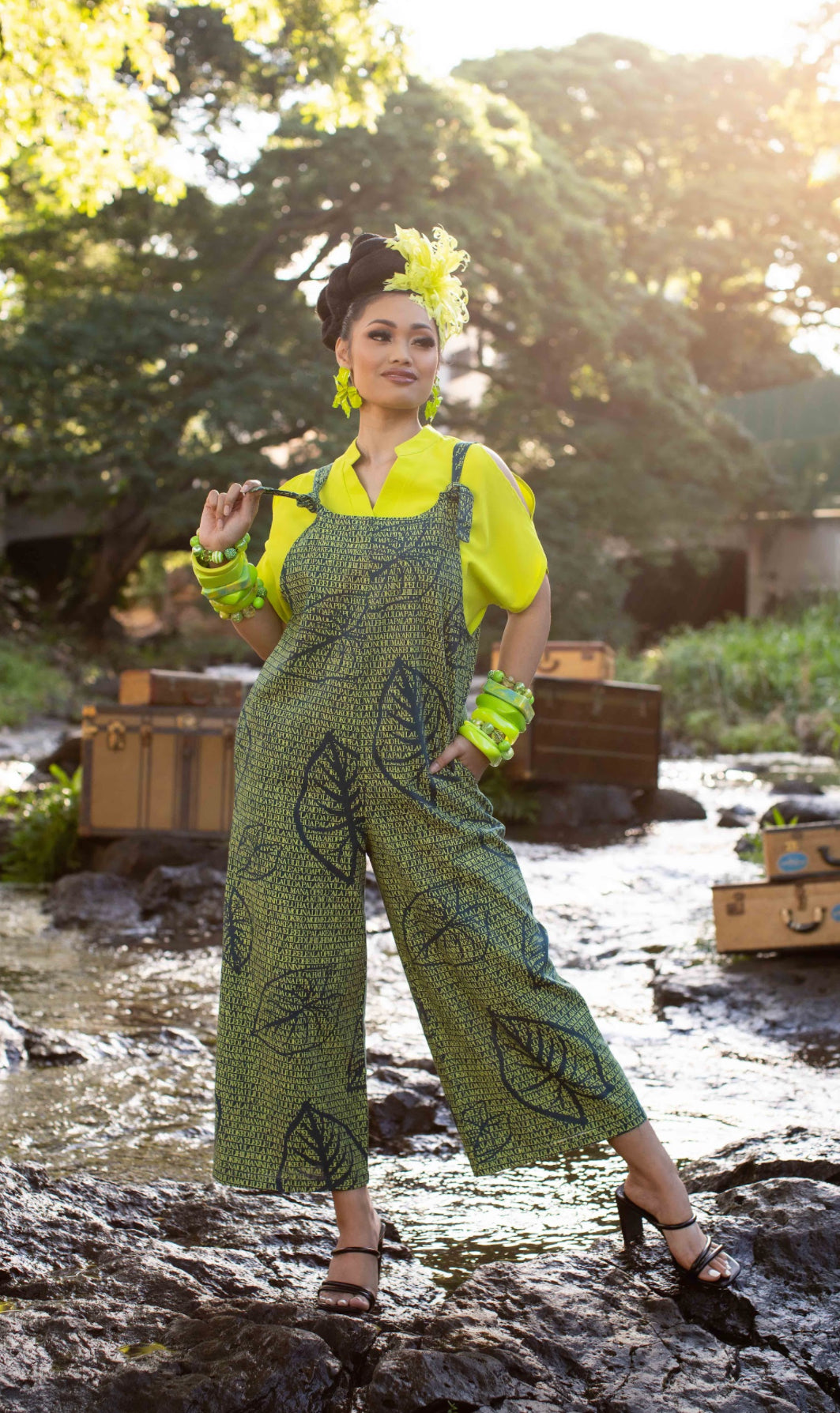 Kaʻi Long Romper LINEN (MMʻ25)