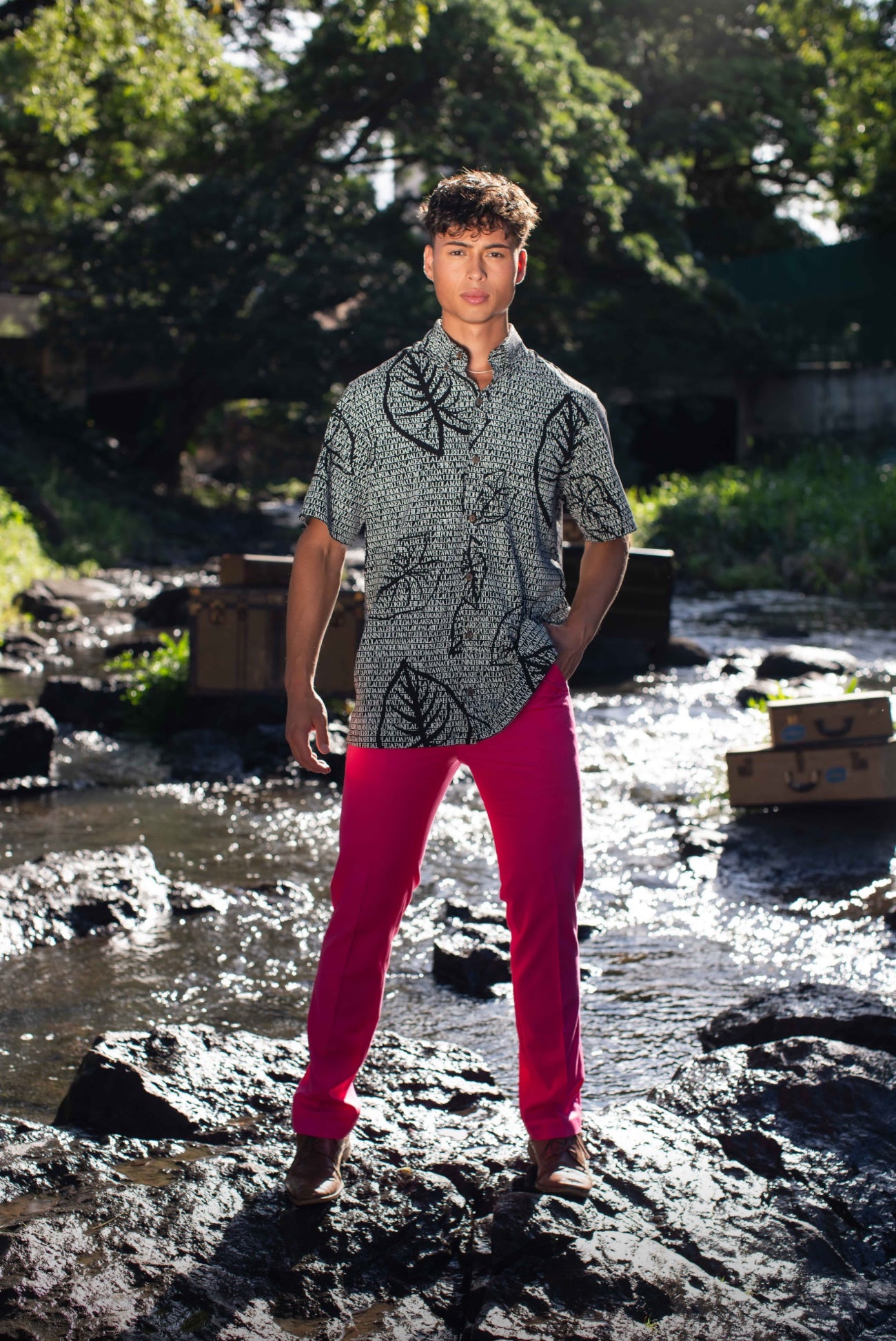 Aloha Shirt Short Sleeve LINEN (MMʻ25)