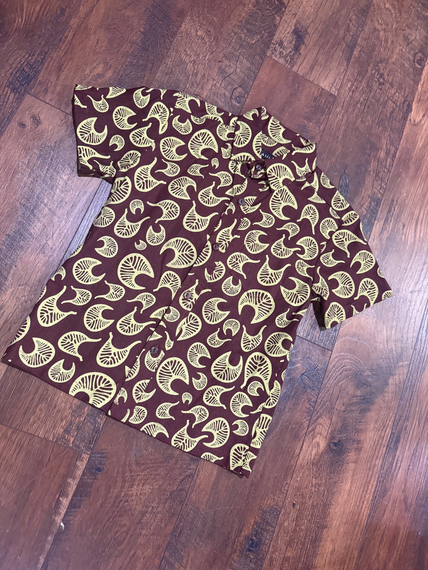Aloha Shirt Button Down BOYS (LINEN MIH ʻ25)