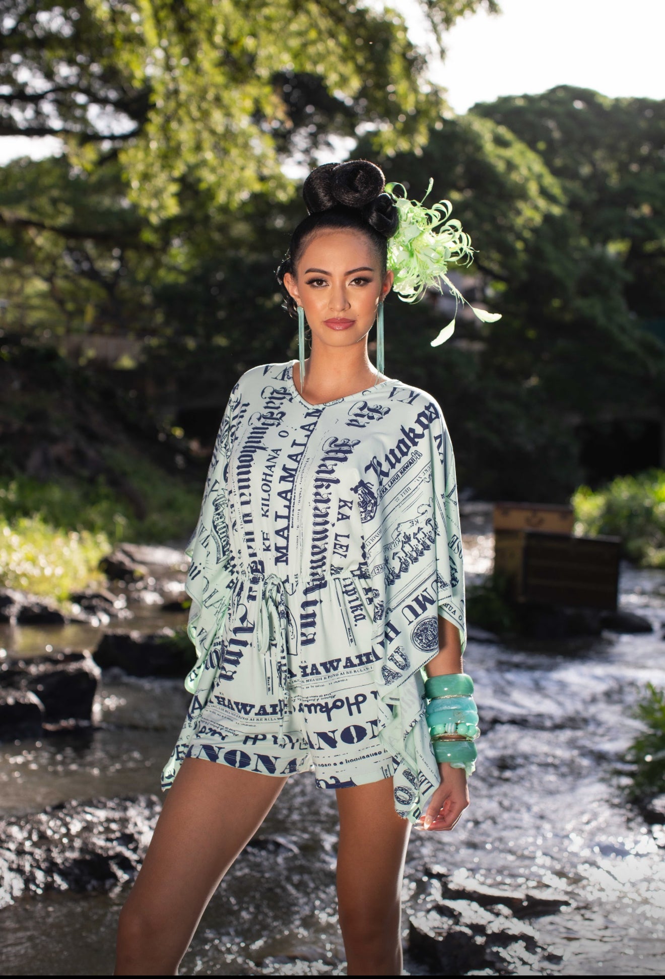 Haulani Shorts Romper DTY-S (MMʻ25)