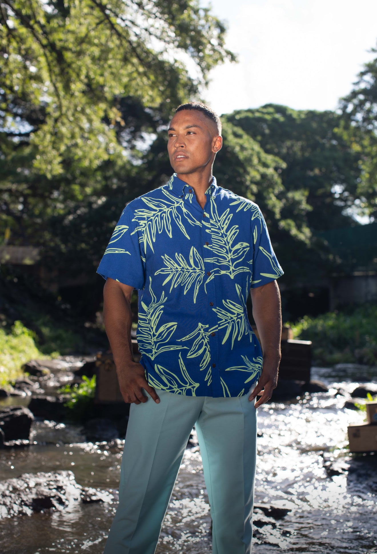 Aloha Shirt Short Sleeve LINEN (MMʻ25)