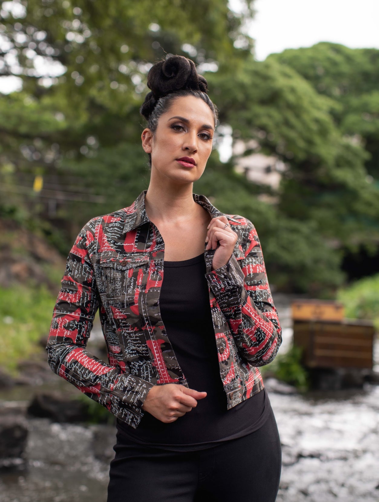 Keolalani Womenʻs Crop Jacket (RIPSTOP ʻ25)