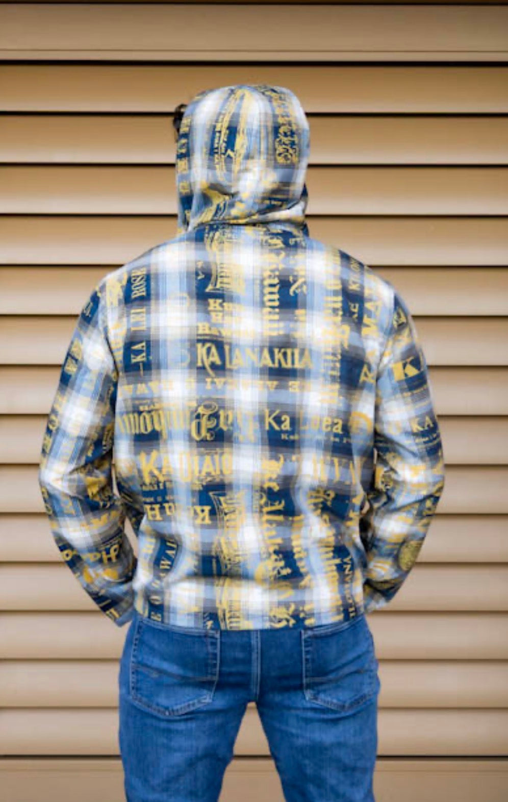 Kamaka Hooded PLAID Jackets