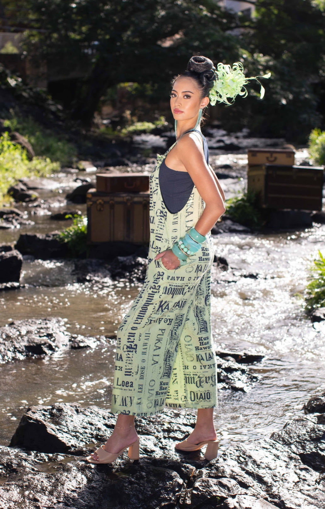 Kaʻi Long Romper LINEN (MMʻ25)