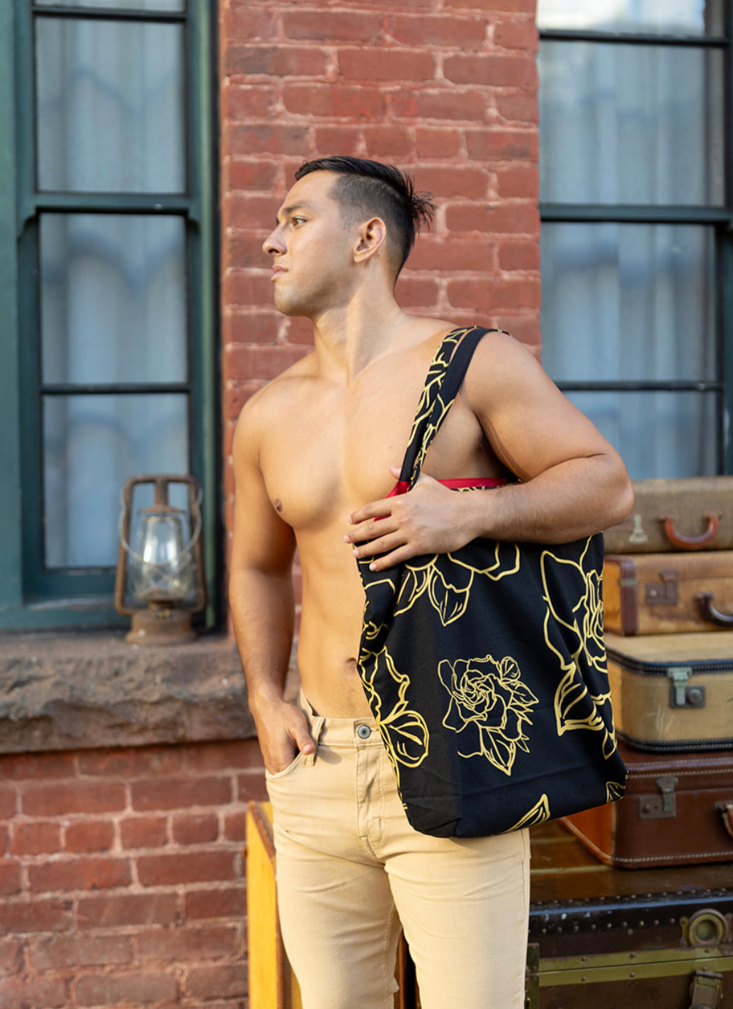 Niumalu 20" Reversible Tote Bag (Linen)