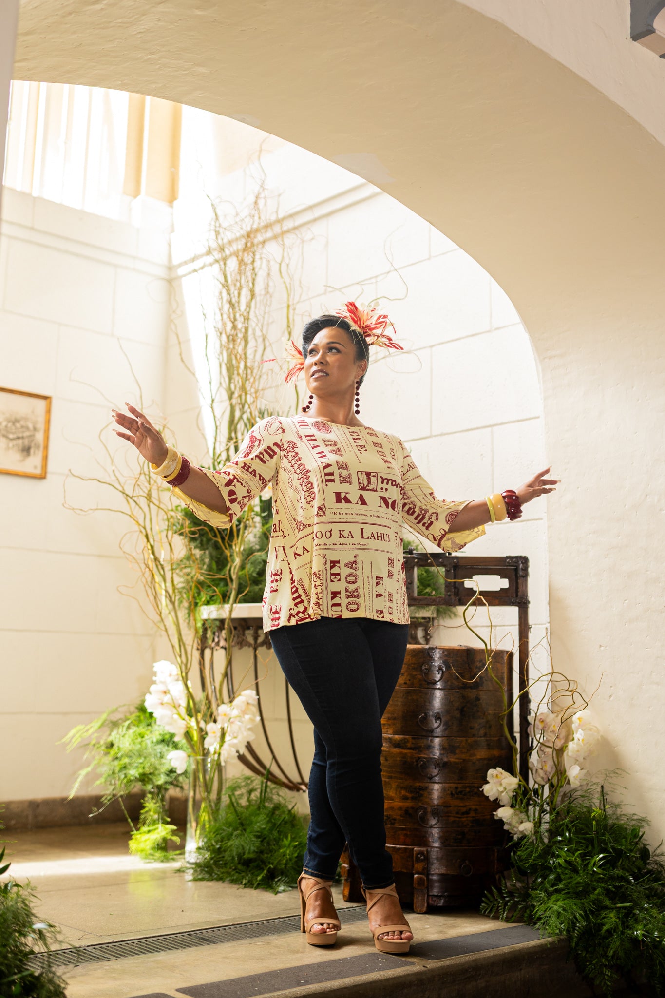 Hau’oli Blouse DTY-S (Winter ʻ25)