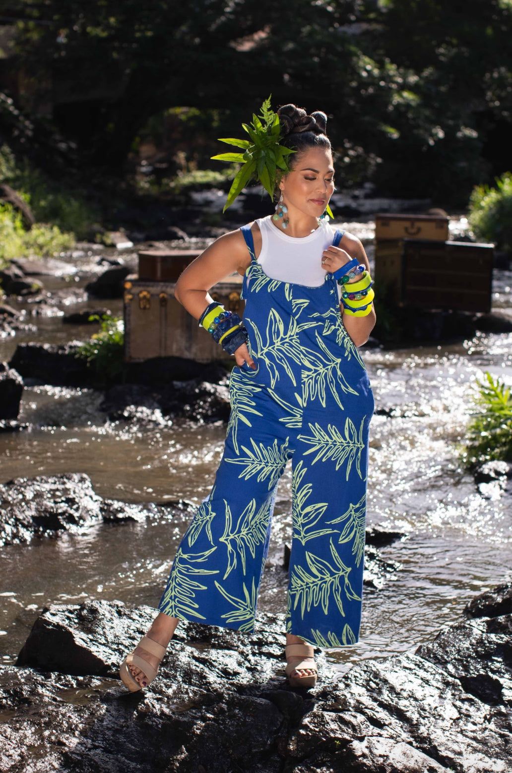 Kaʻi Long Romper LINEN (MMʻ25)