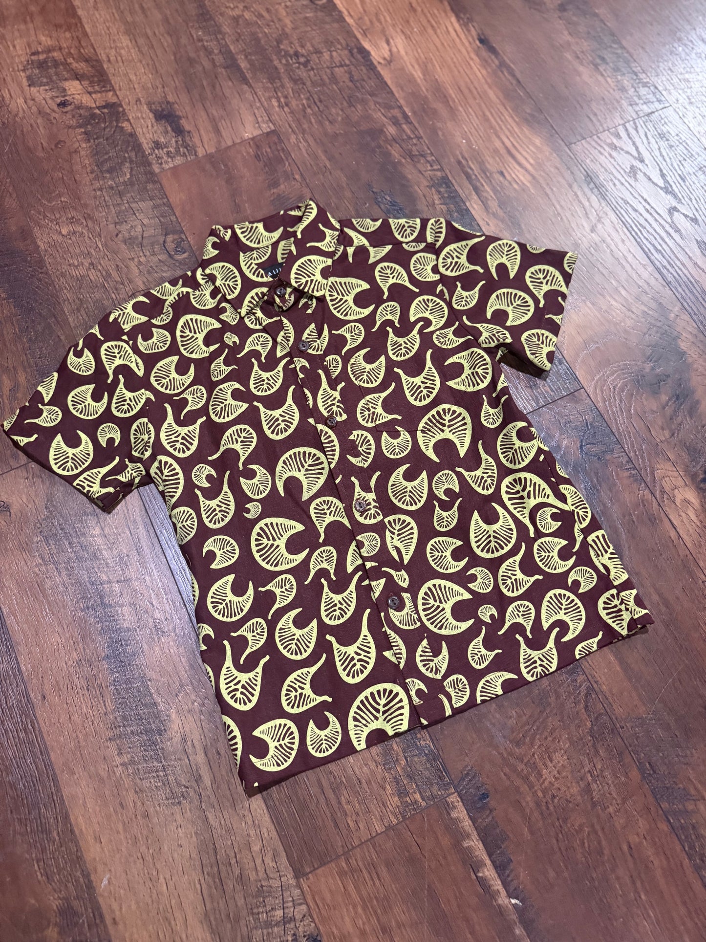Aloha Shirt Button Down BOYS (LINEN MIH ʻ25)