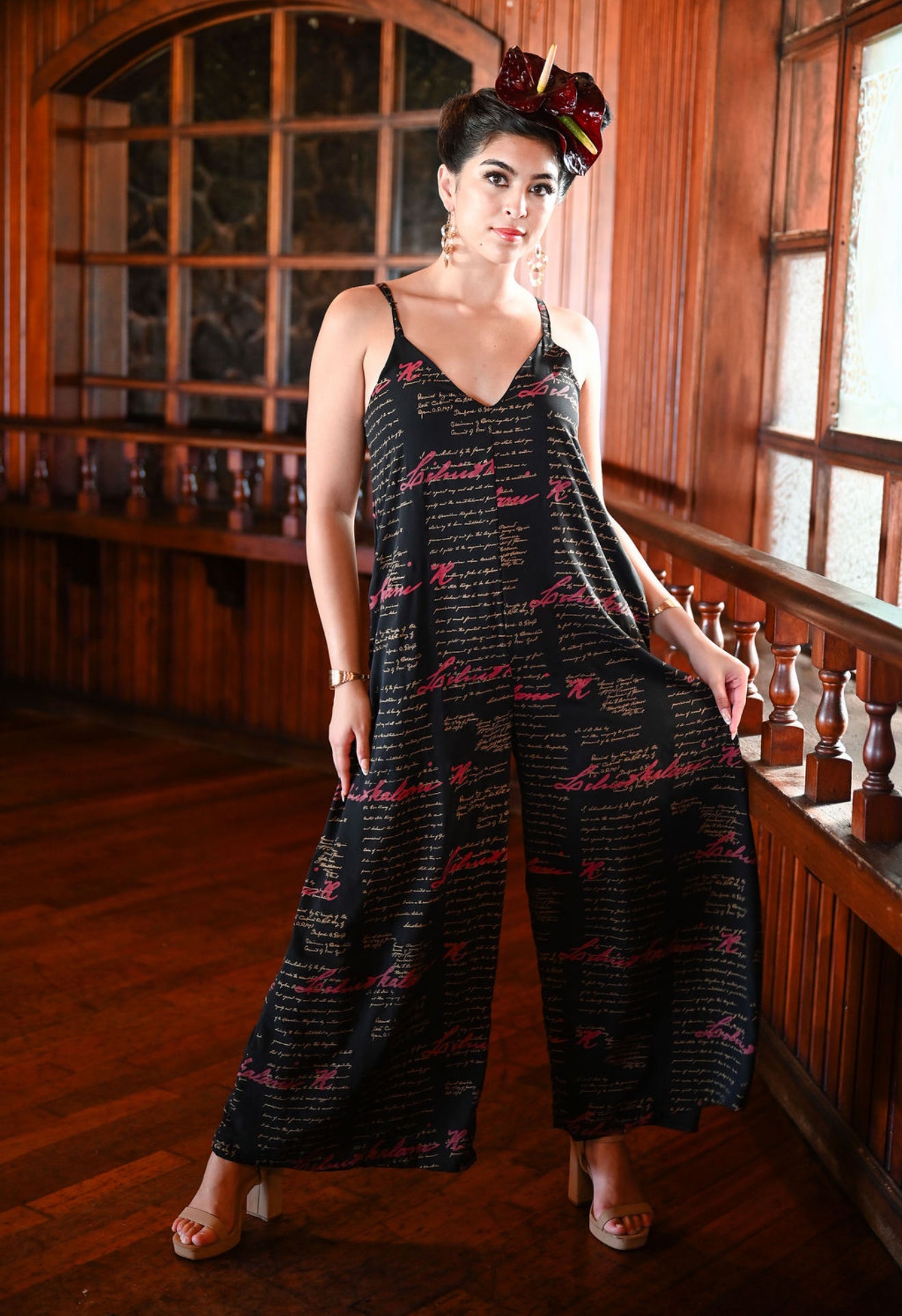 Ku’ulei Pant Romper WOOL DOBBY
