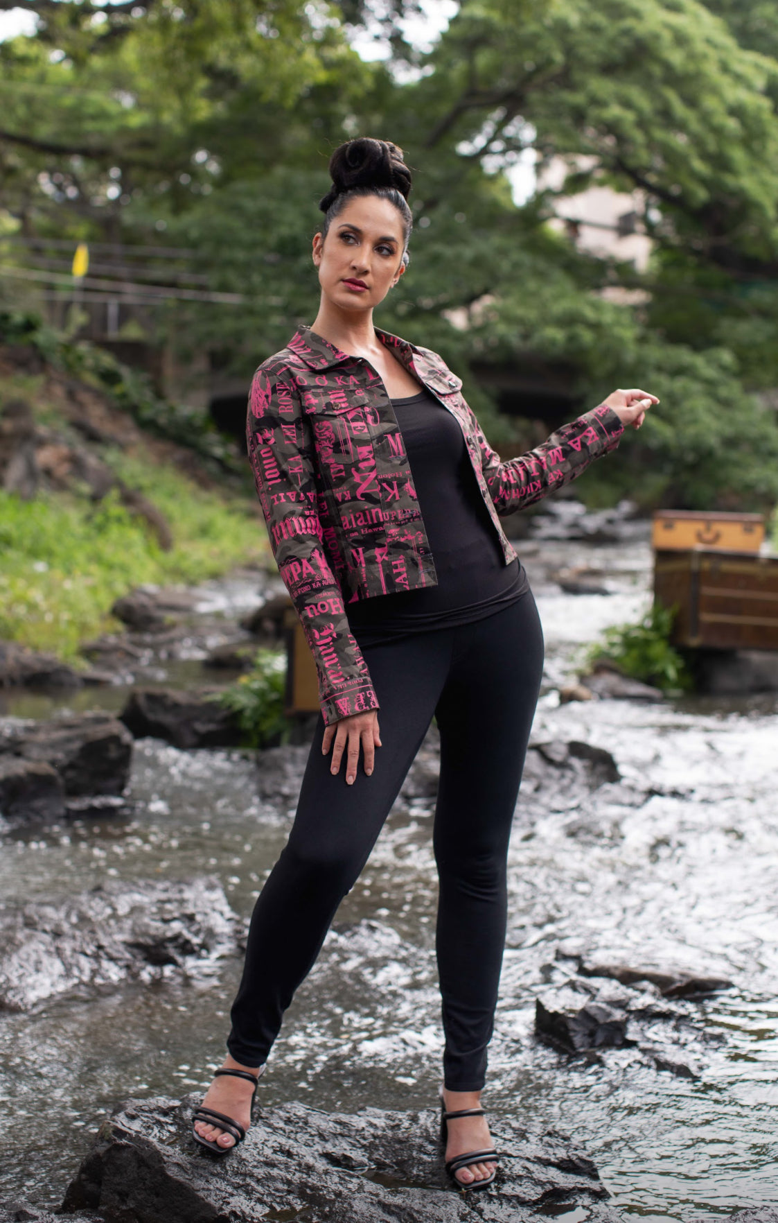 Keolalani Womenʻs Crop Jacket (RIPSTOP ʻ25)