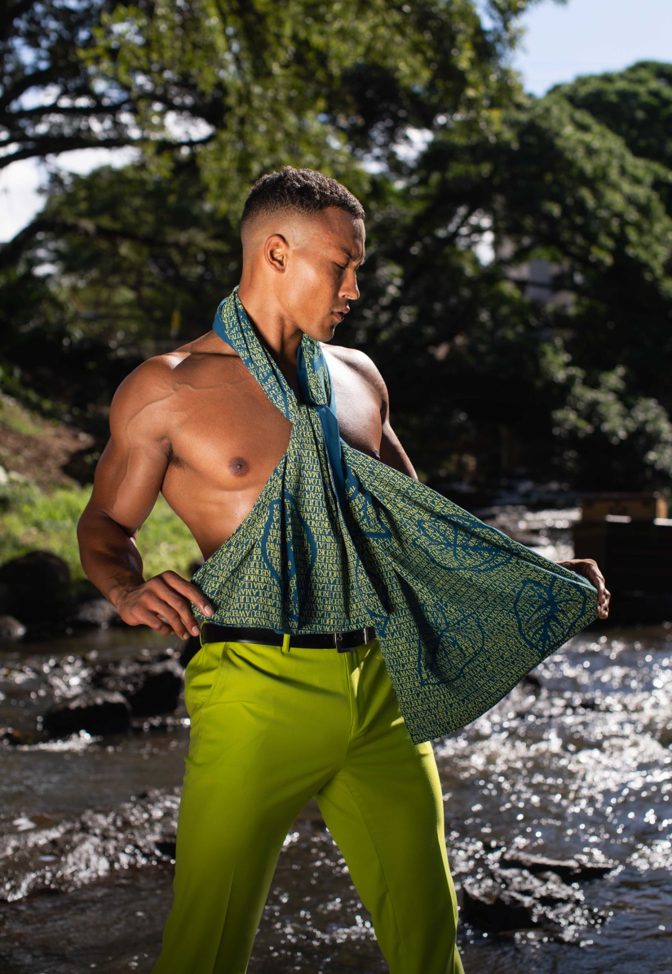 Leialoha Scarf WOOL DOBBY (MMʻ25)