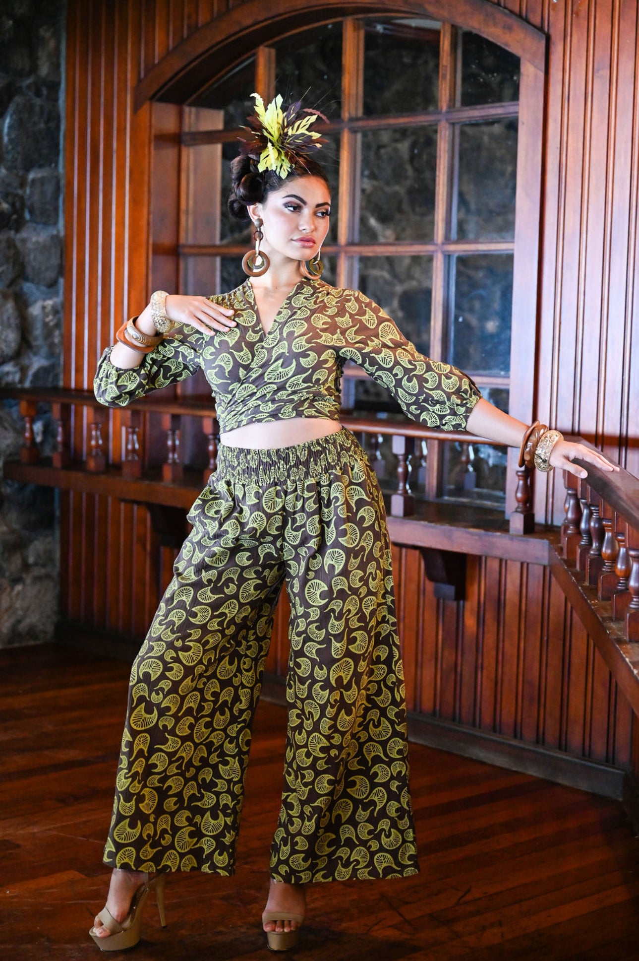 Puakea Smocking Pants (MIH GAUZE ʻ25)In