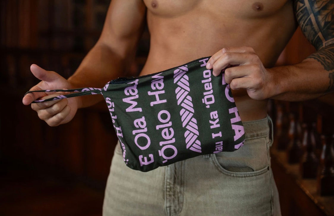 Kahaluʻu Clutches LINEN (NEWʻ26) POHO