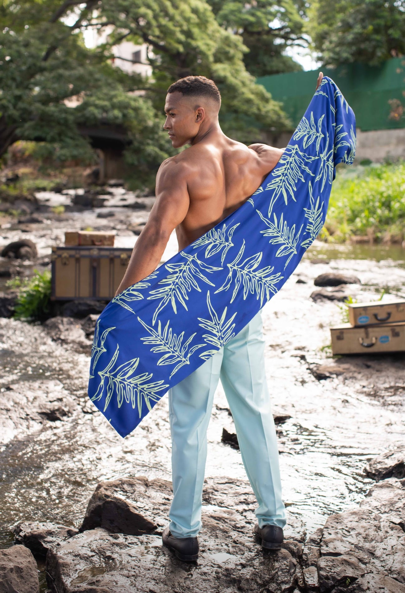 Leialoha Scarf WOOL DOBBY (MMʻ25)