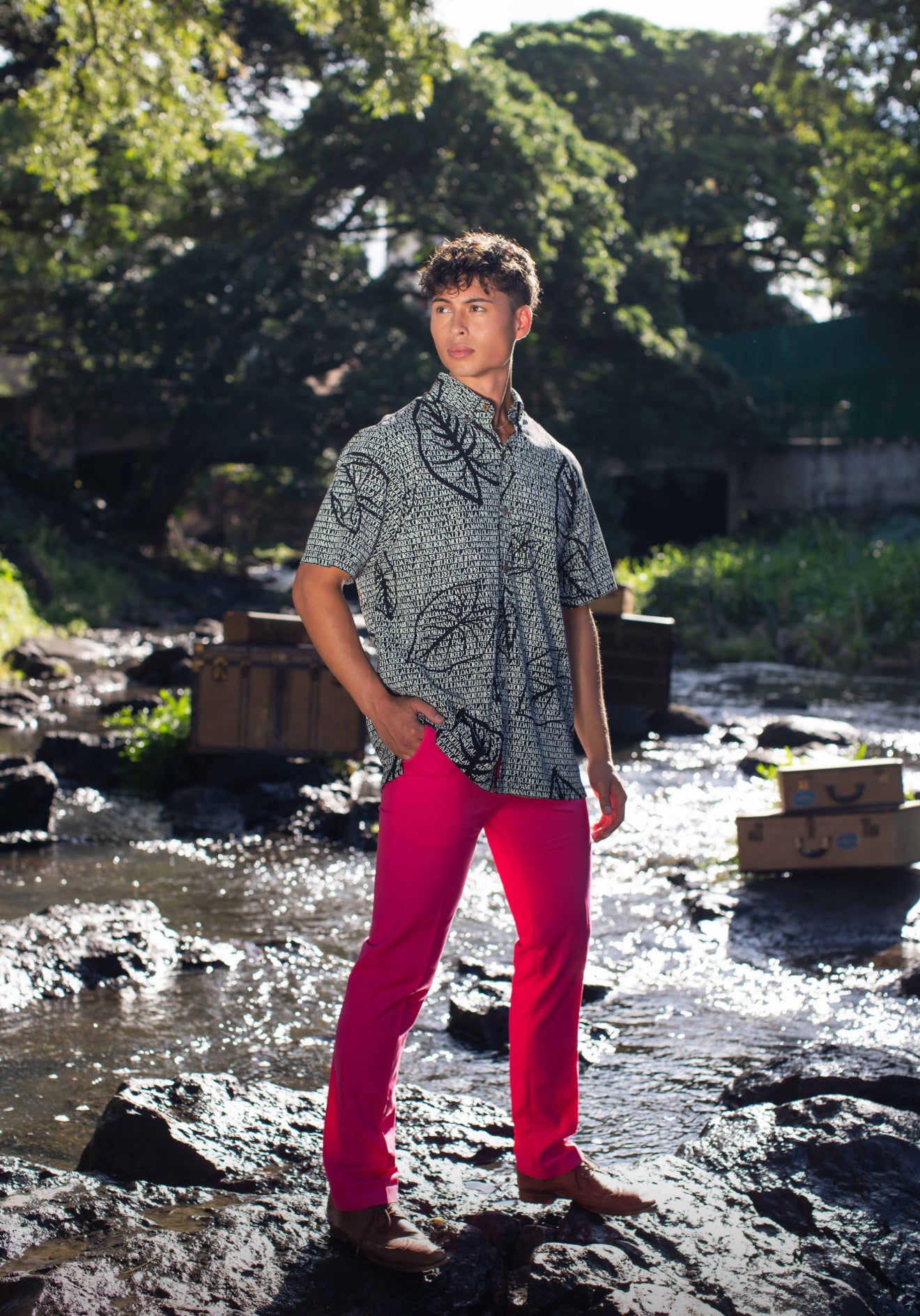 Aloha Shirt Short Sleeve LINEN (MMʻ25)