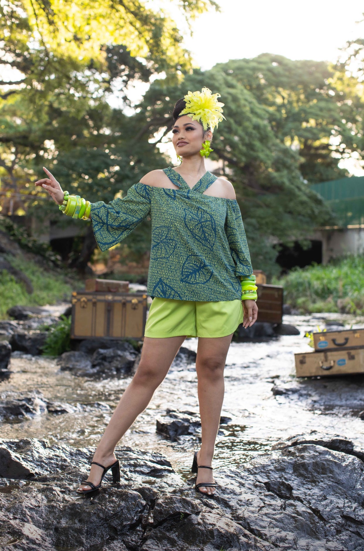 Kalama Blouse WOOL DOBBY (MMʻ25)