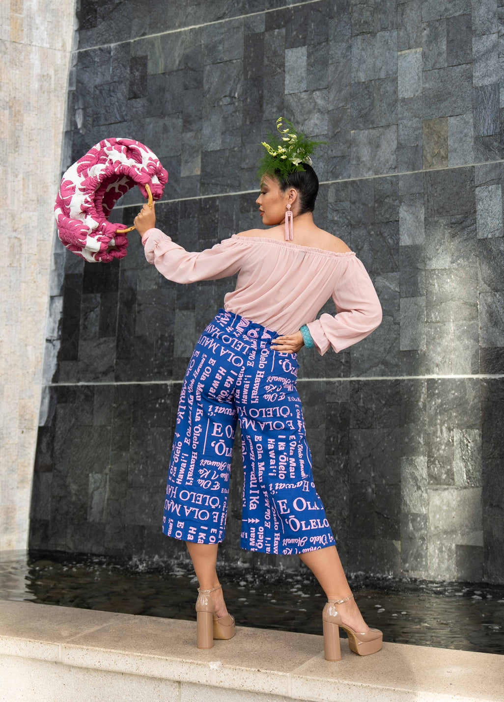 Haunani Wide Leg Culottes (LINEN MIH ʻ25)