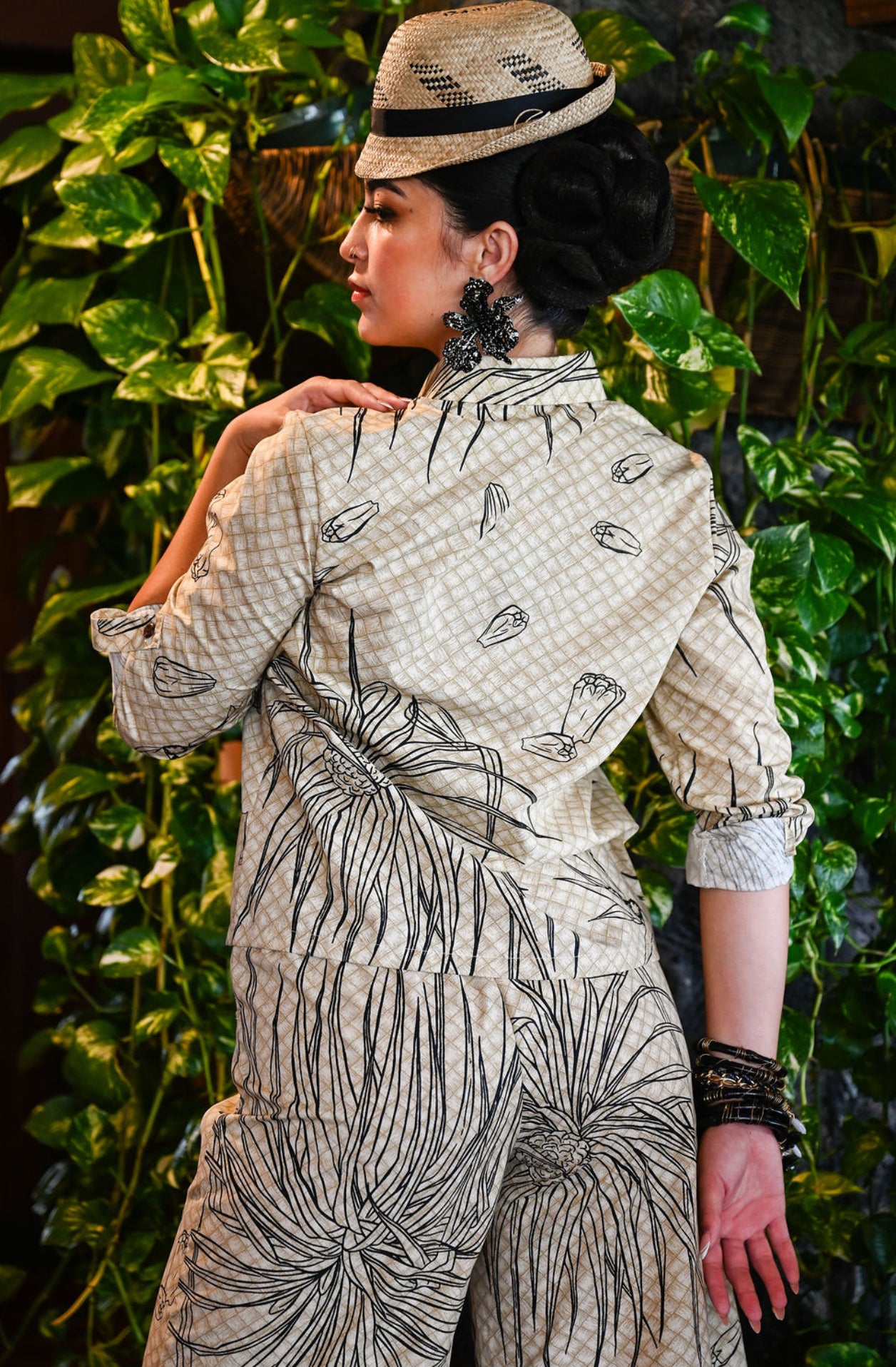 Kauʻi Long Sleeve Blouse (Sʻ25)
