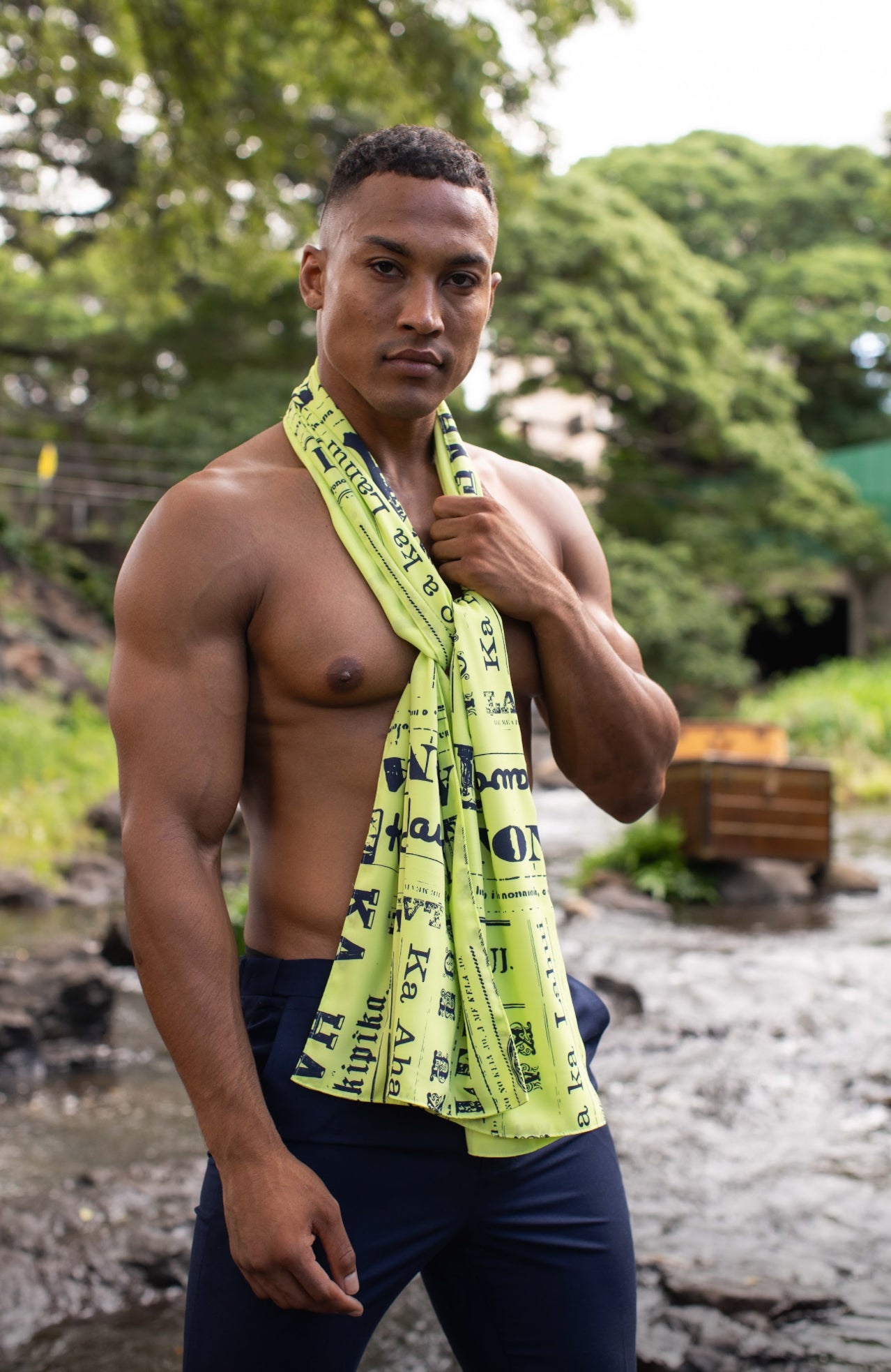 Leialoha Scarf WOOL DOBBY (MMʻ25)