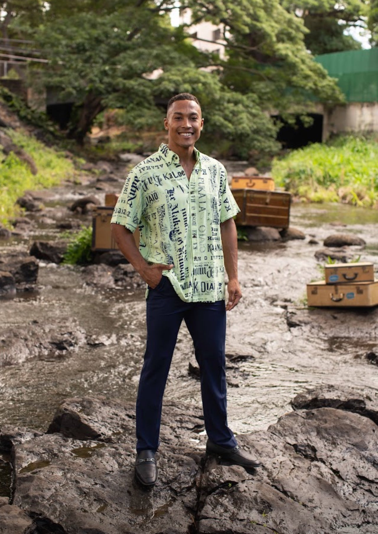 Aloha Shirt Short Sleeve LINEN (MMʻ25)