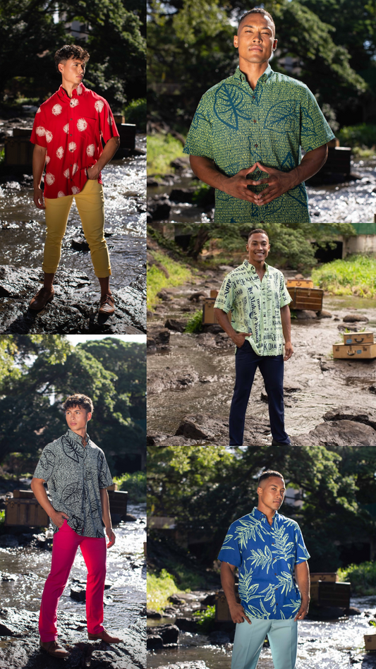 Aloha Shirt Short Sleeve LINEN (MMʻ25)