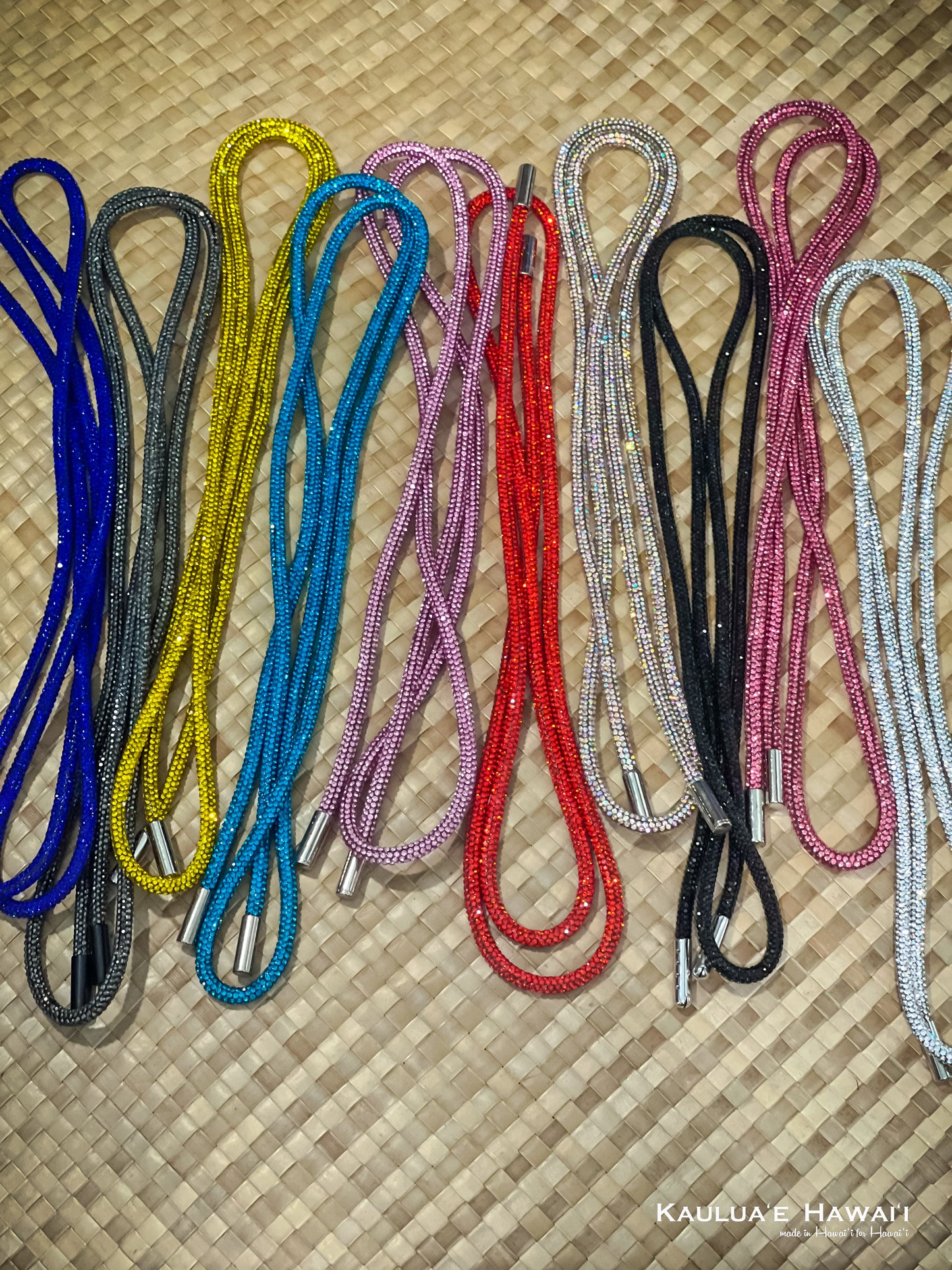 Crystal Drawstrings (for La'akea Hoodie)