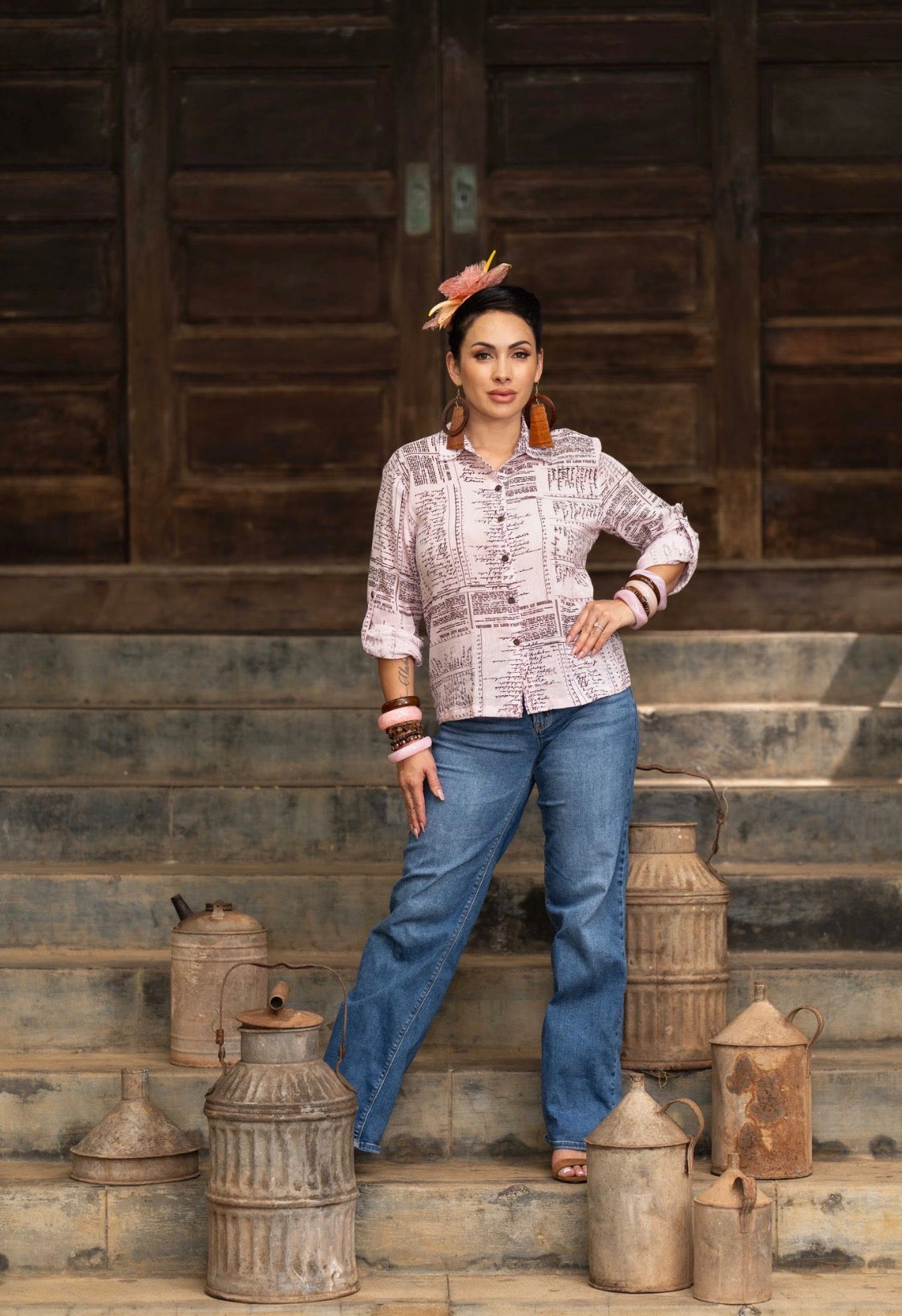 Kauʻi Long Sleeve Blouse GAUZE (MM ʻ26)