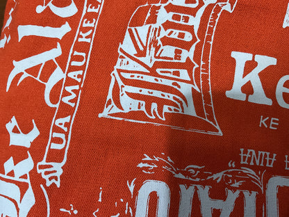 Niumalu 20" Reversible Tote Bag  (Linen)