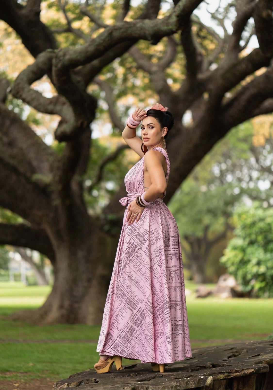 Kolohe Wrap Dress  DTY-S ( MM ʻ26)