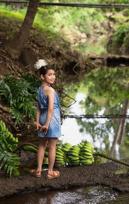 Nalani Halter Romper GIRLʻS  DTY-S  (MM ʻ26)