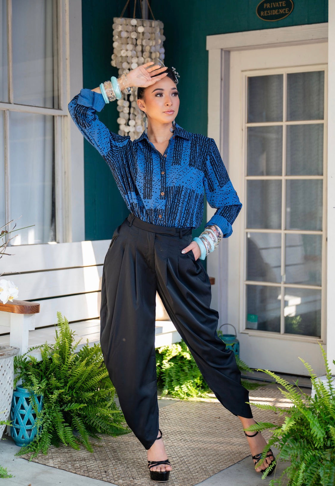 Kauʻi Long Sleeve Blouse AIRFLOW (BHD)