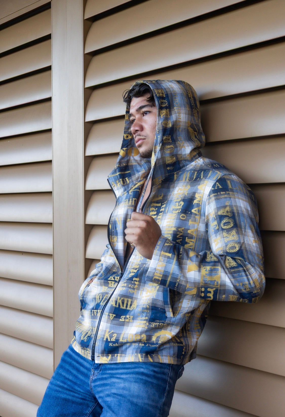 Kamaka Hooded PLAID Jackets