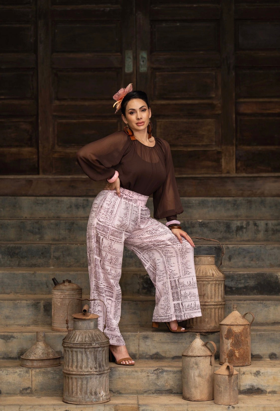 Puakea SMOCKING Pants GAUZE (MM ʻ26)