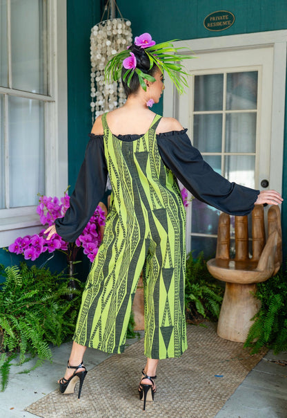 Kaʻi Tie Romper 3/4 AIRFLOW (HMP)