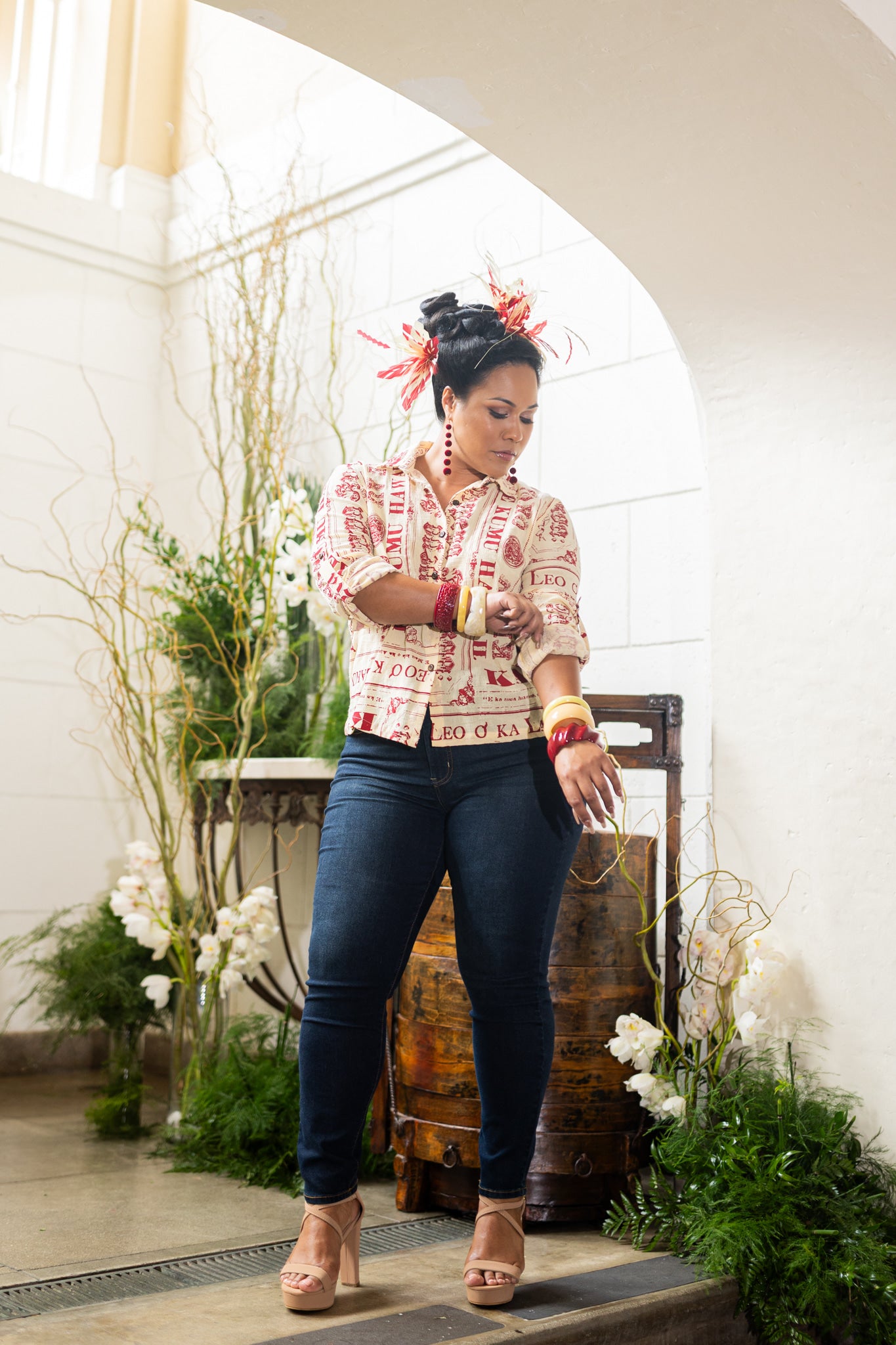 Kau’i Long Sleeve Blouse (GAUZE Winter ʻ25)