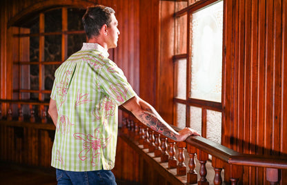 Menʻs Aloha Shirt Button Down ( MIH PALAKA ʻ25 )