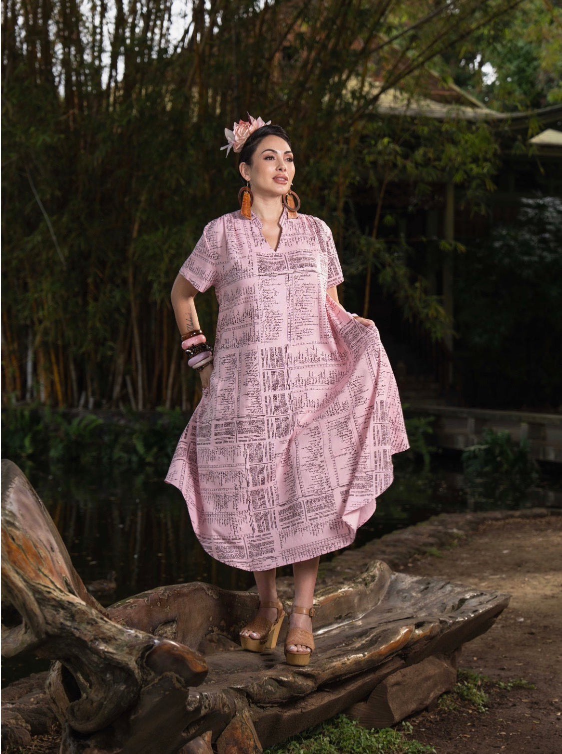 Mileka SHORT SLEEVE Beauty LINEN (MM ʻ26)