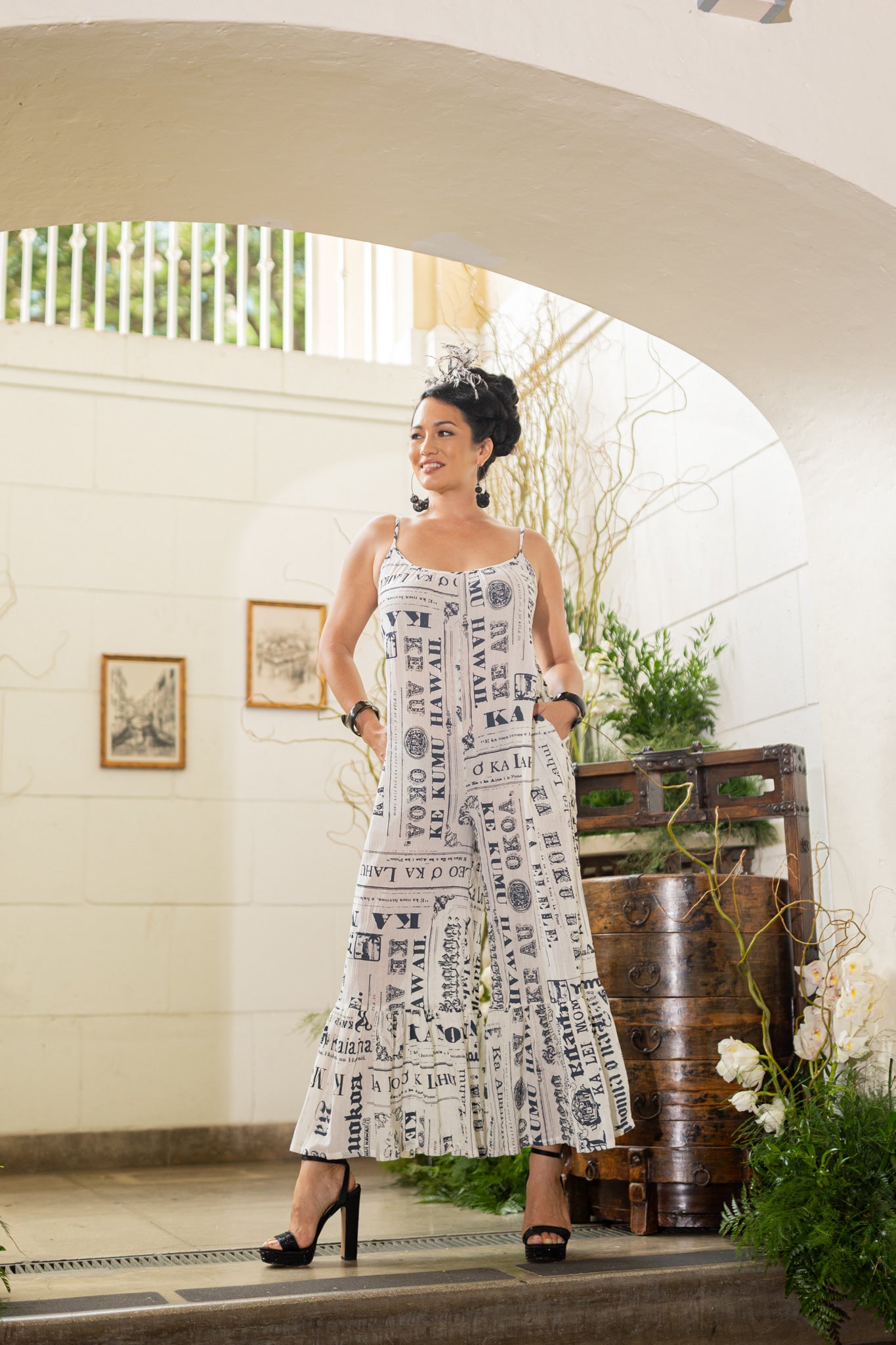 ʻIlima Cami Romper GAUZE (Winter ʻ25)