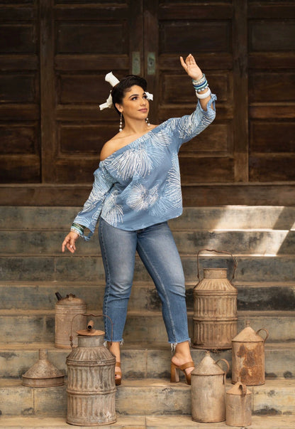 Poʻokela Blouse GAUZE (MM ʻ26)