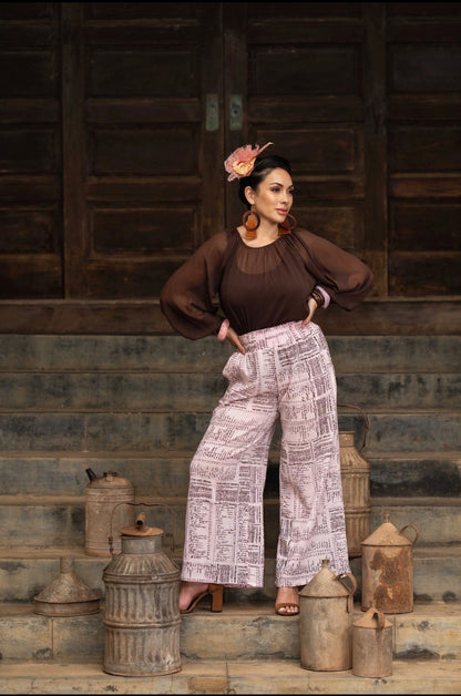 Puakea SMOCKING Pants GAUZE (MM ʻ26)