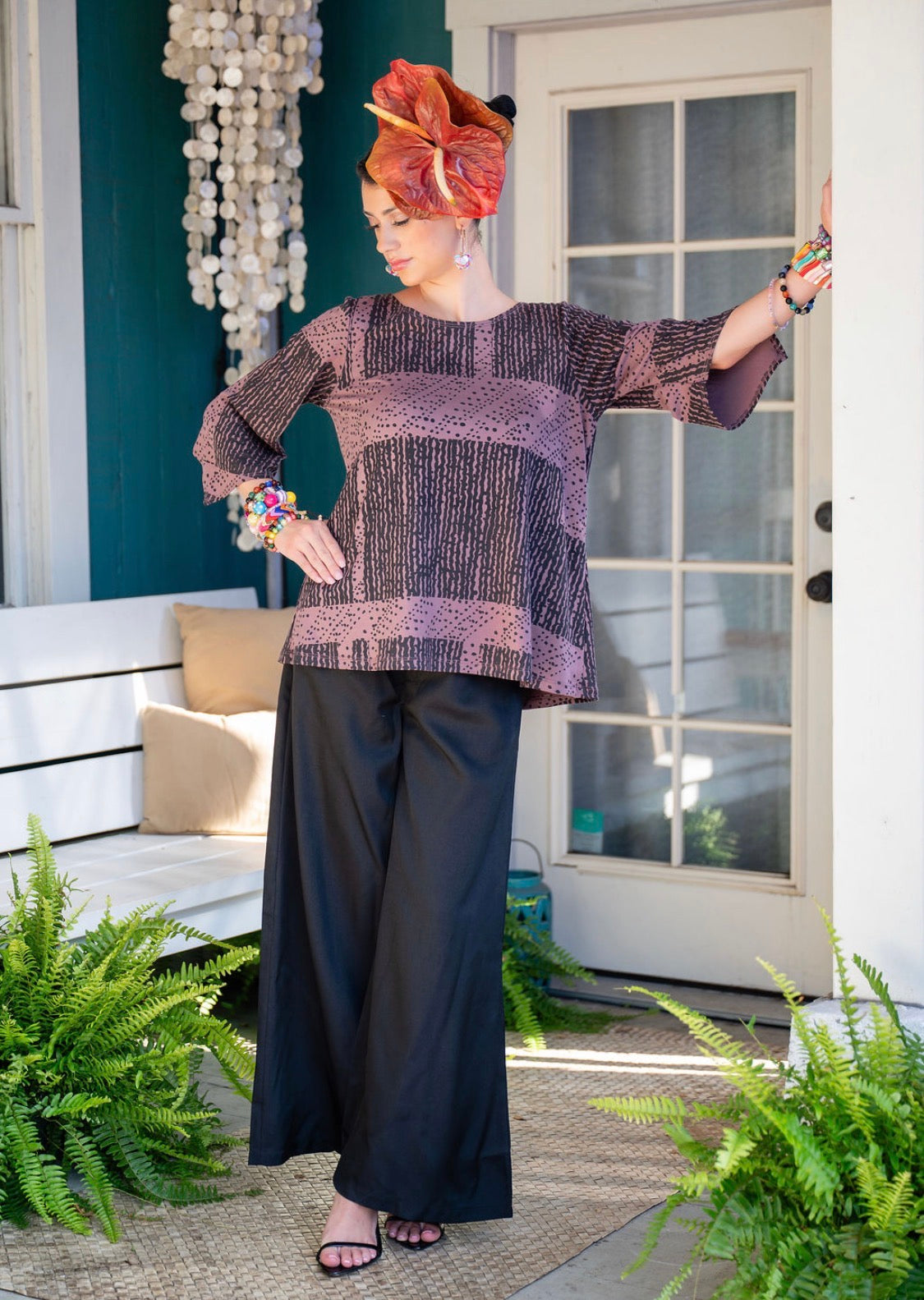 Hauoli Blouse DTY-S (BHM ʻ26)