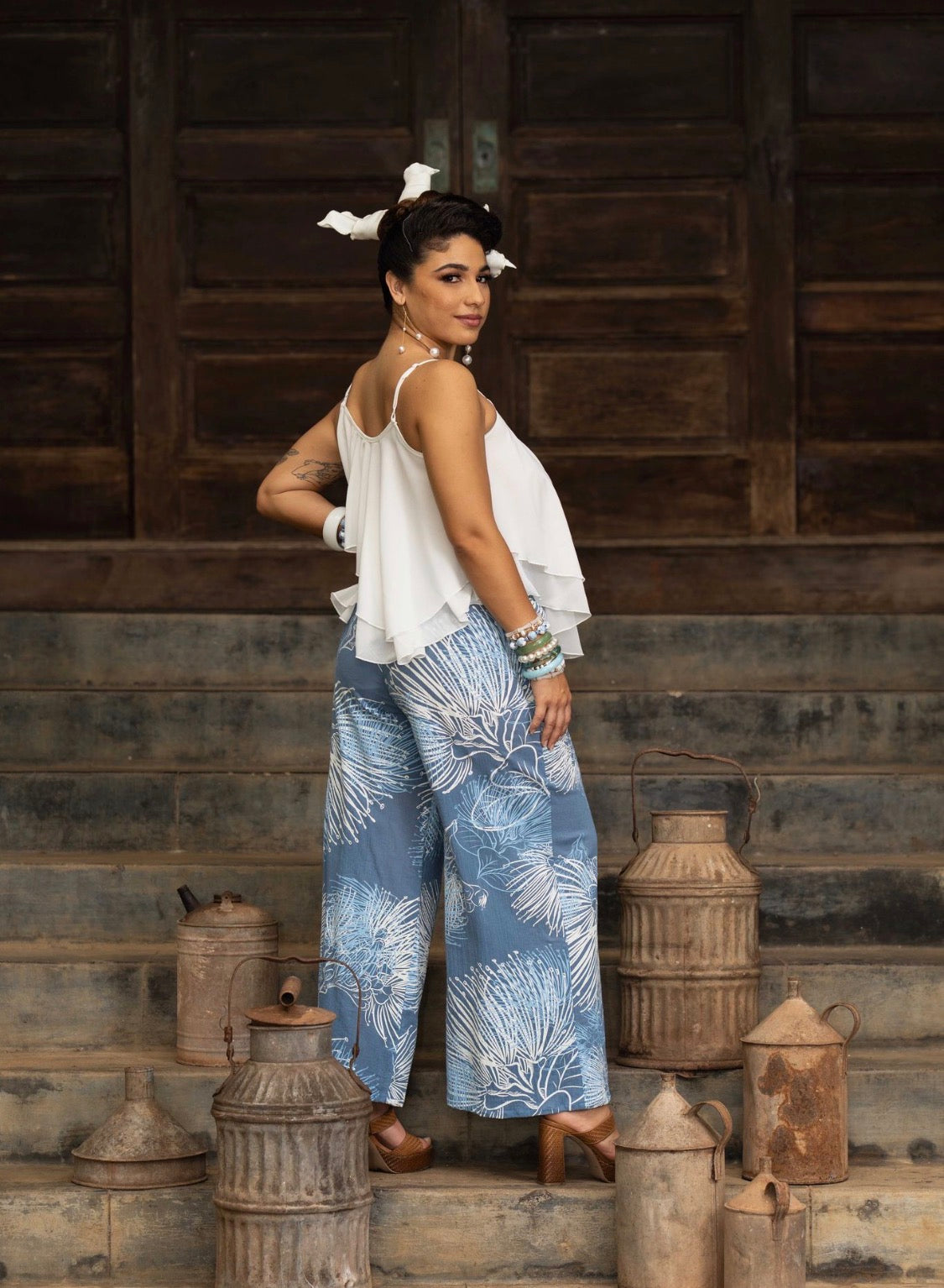 Puakea SMOCKING Pants GAUZE (MM ʻ26)