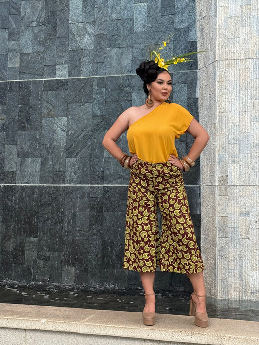 Haunani Wide Leg Culottes (LINEN MIH ʻ25)