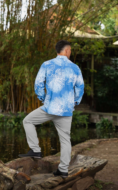 Aloha Shirt LONG SLEEVE (LINEN MM ʻ26)