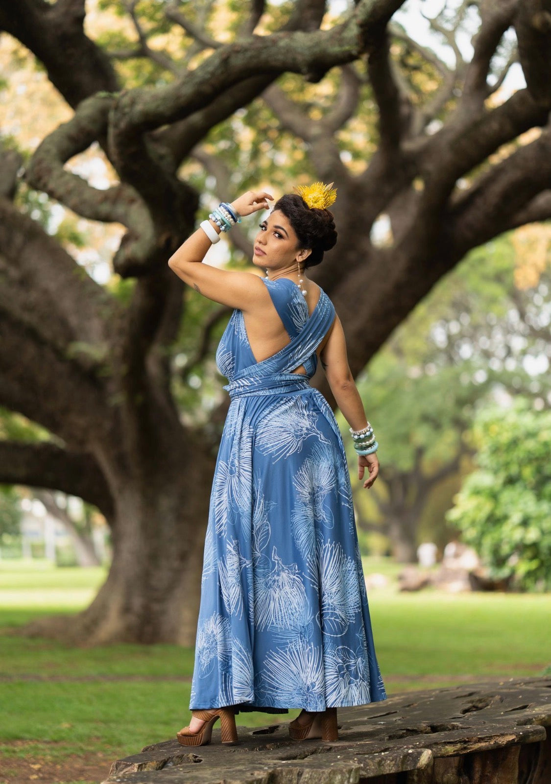 Kolohe Wrap Dress  DTY-S ( MM ʻ26)